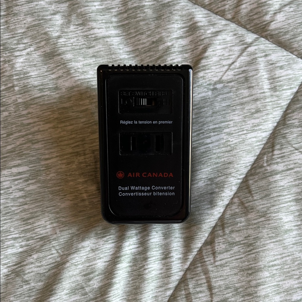 Dual Wattage Converter - Black NWWT